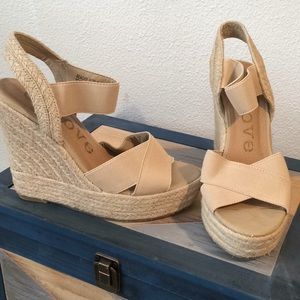 Espadrille wedge sandals